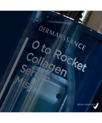 DERMARSSANCE Naturalne serum do twarzy z kolagenem, mgiełka anti-aging, spray przeciwzmarszczkowy “O To Rocket” Collagen, 50ml