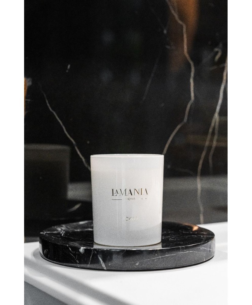 La Mania świeca zapachowa TOKYO biała szklana - 250 g