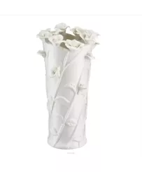 Biały wazon porcelanowy VERANO
