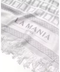 La Mania koc MONO MANIA Light Gray 150x170 cm jasnoszary
