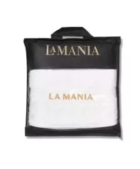 La Mania ręcznik łazienkowy PREMIUM biały 50x90 cm