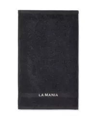 La Mania ręcznik łazienkowy PREMIUM czarny 50x90 cm