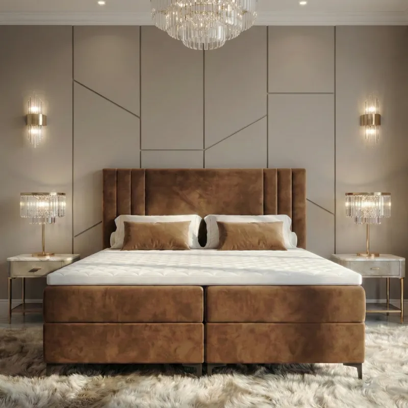 Łóżko kontynentalne160x200 HILTON