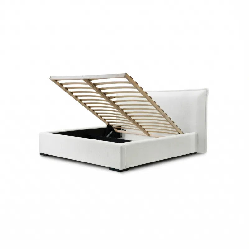 [OUTLET] Łóżko tapicerowane 180x200 NEVADA Quelle 01 z pojemnikiem i stelażem