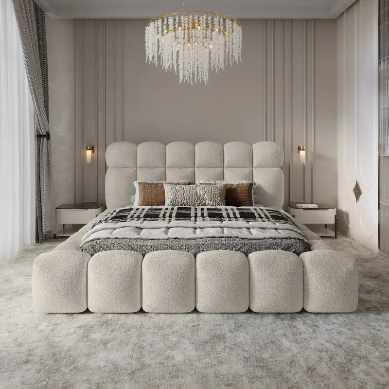 Łóżko tapicerowane 140x200 DENVER