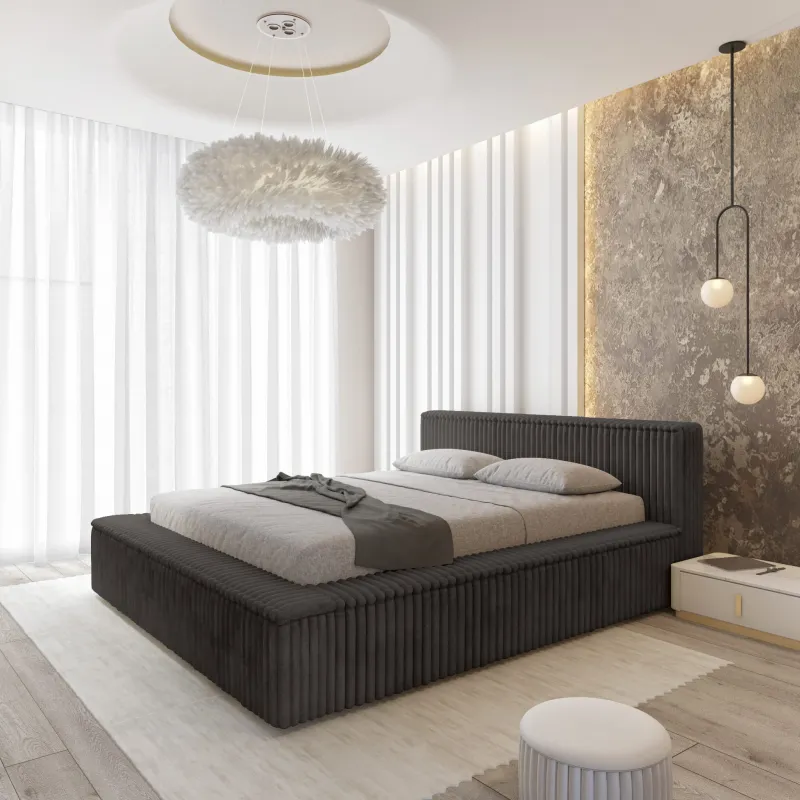 Łóżko tapicerowane 160x200 MELODY