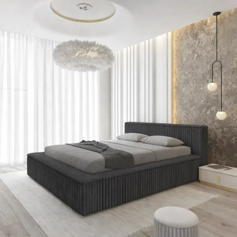 Łóżko tapicerowane 160x200 MELODY