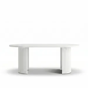 Stół okrągły rozkładany FENTI 100-180 cm - nowoczesny stół jadalniany, 3 kolory