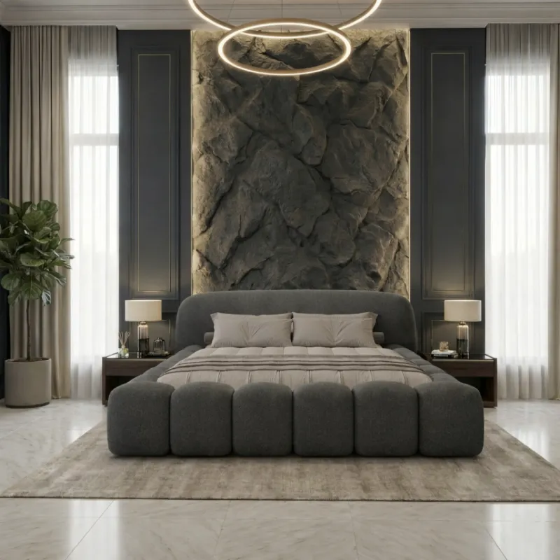 Łóżko tapicerowane 200x200 ORLANDO