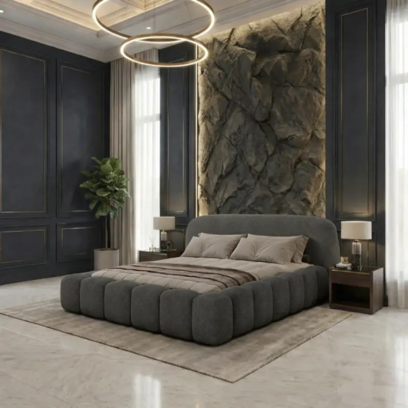 Łóżko tapicerowane 200x200 ORLANDO