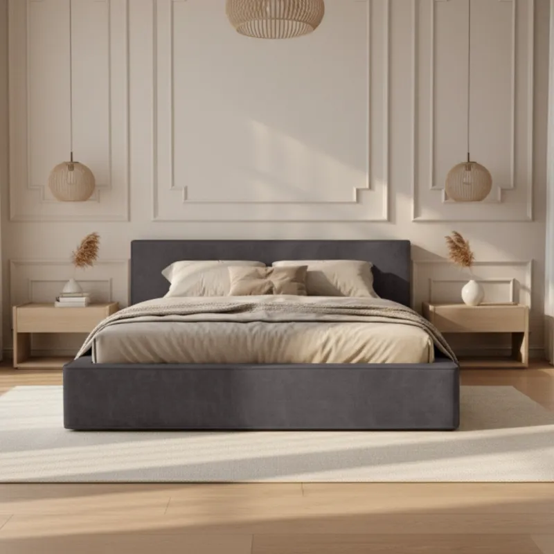 Łóżko tapicerowane 200x200 ALMA