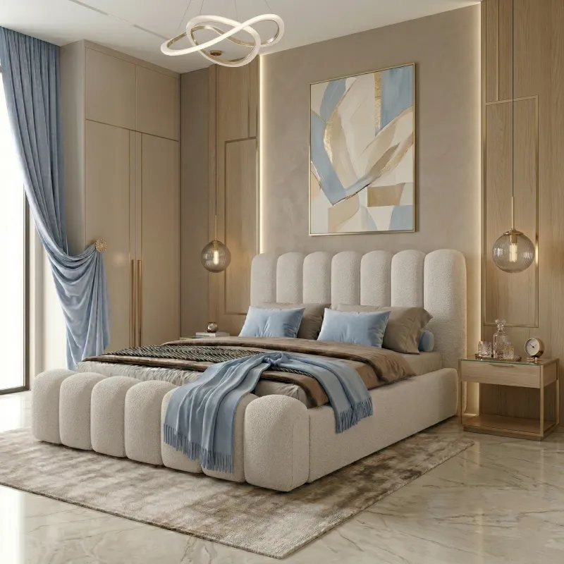 Łóżko tapicerowane 140x200 AMORE Quelle