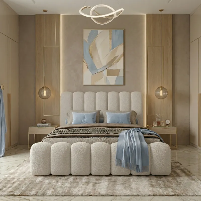 Łóżko tapicerowane 140x200 AMORE Quelle