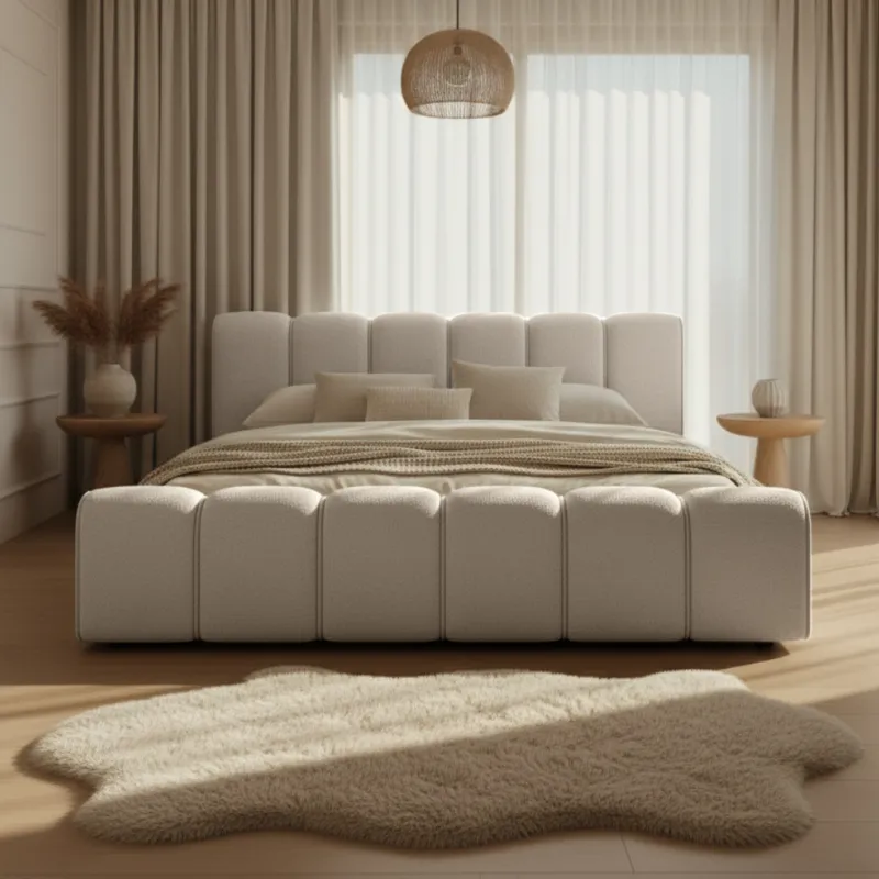 Łóżko tapicerowane140x200 ADELL