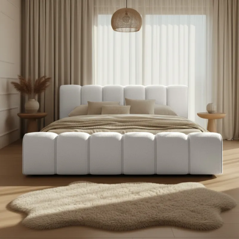 Łóżko tapicerowane 200x200