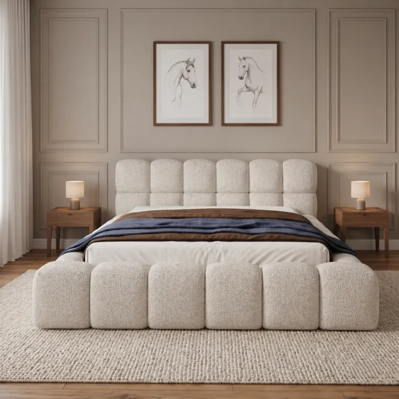 Łóżko tapicerowane 180x200 BOSTON