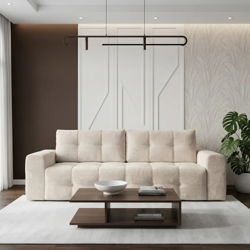 Sofa rozkładana LUSSI trzyosobowa z funkcją spania