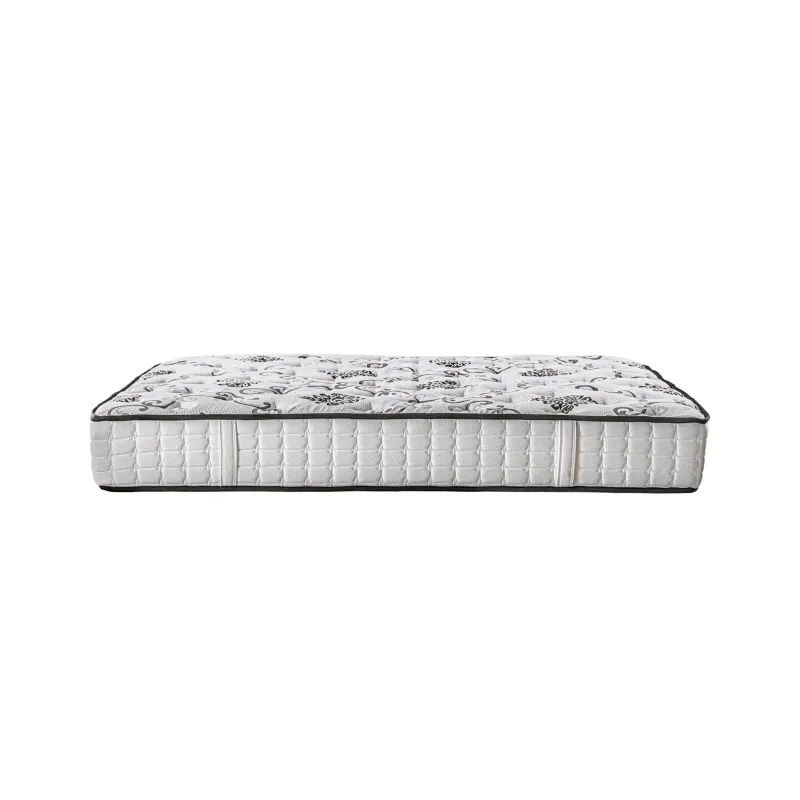 Materac Hybrydowy 200x200 H3 Średnio Twardy Kieszeniowy 7 stref Biały GA COMFORT 26 cm