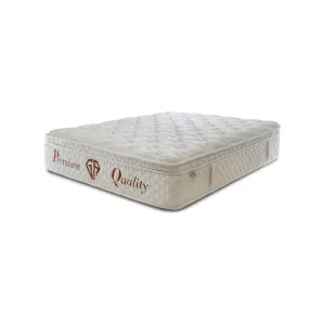 Materac Hybrydowy 160x200 H3 Średnio Twardy Kieszeniowy 7 Stref Biały GA PREMIUM 36 cm