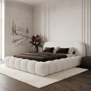 [OUTLET] Łóżko tapicerowane 200x200 ORLANDO