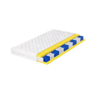 Materac Kieszeniowy 120x200 H4 VELVET - 7stref wysokość 20cm