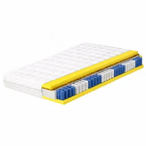 Materac kieszeniowy 140x200 H4/H5 LUNA - 7 stref wysokość 21cm