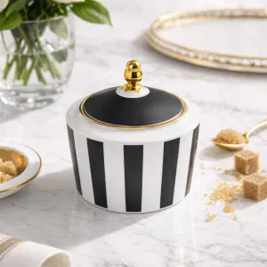 Cukiernica Stripes Black - LA MANIA