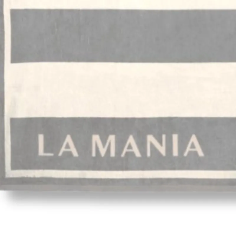 Koc Lari Stripes Grey - LA MANIA