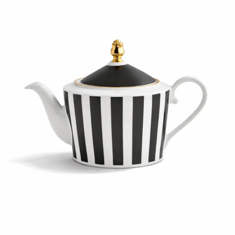 Dzbanek Stripes Black - LA MANIA