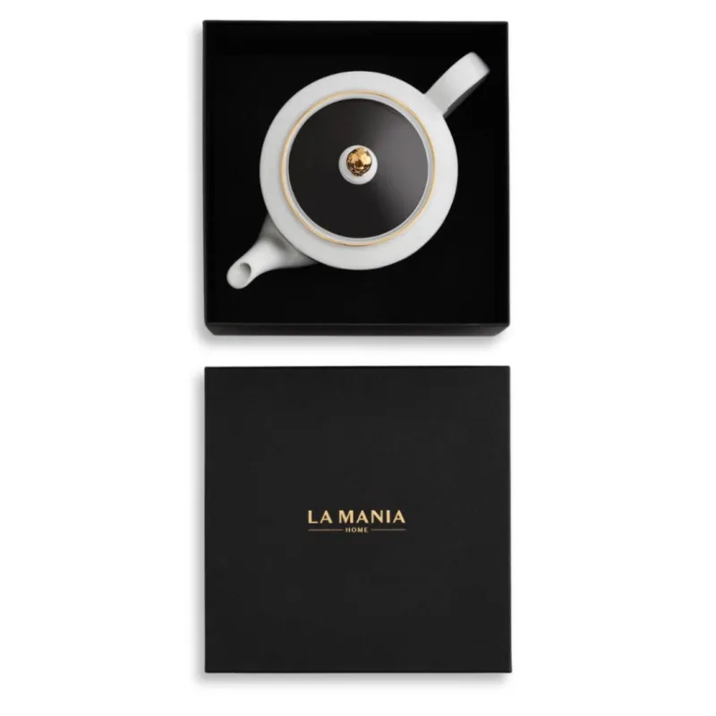 Dzbanek Stripes Black - LA MANIA