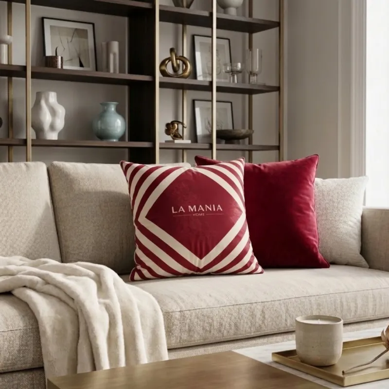 Poduszka Red Caro II - LA MANIA