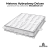 Materac Hybrydowy 180x200 H3 GA DELUXE Biały