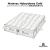Materac Hybrydowy 200x200 H3 GA GOLD Biały