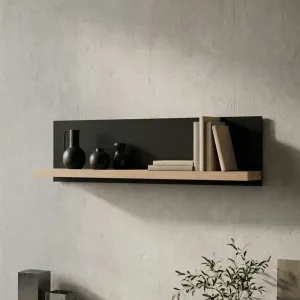 Półka na ścianę LAMURA - nowoczesna drewniana