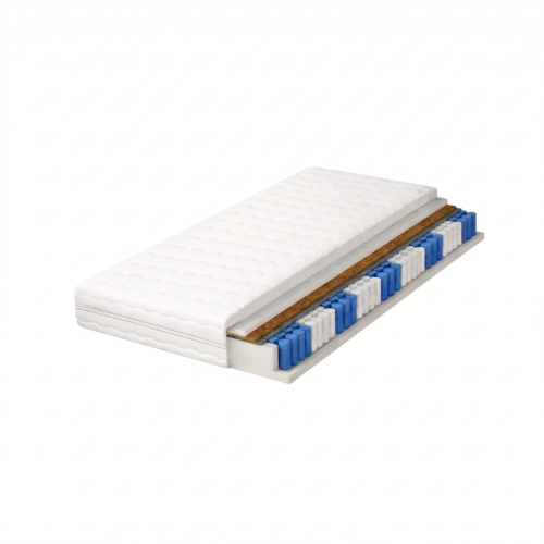 Materac Kieszeniowy 90x200 H3/H5 HARMONIA - 7 stref wysokość 19cm