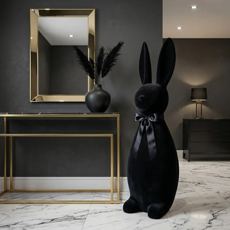 Zając Wielkanocny 134 cm czarny