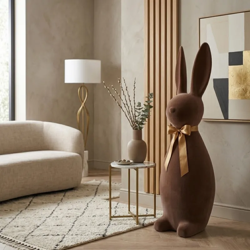 Zając Wielkanocny 134 cm czarny