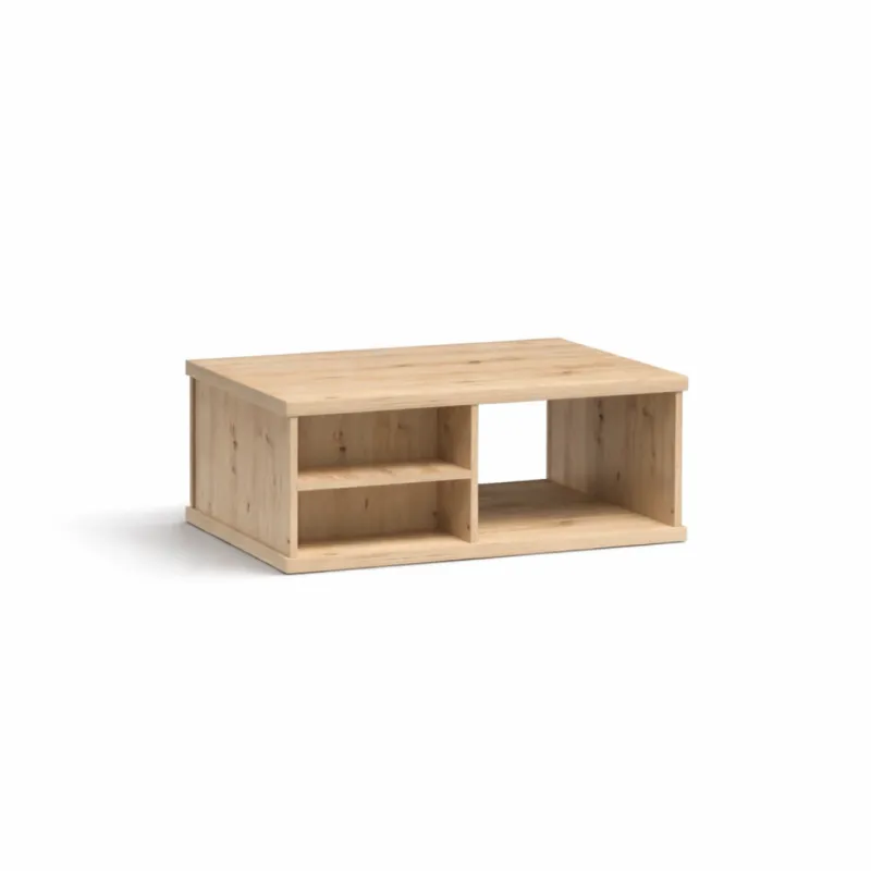 Stolik kawowy dąb artisan LAMINO drewno lamele