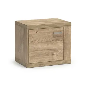 Szafka nocna do sypialni dąb ribbeck SOLEA drewno boho